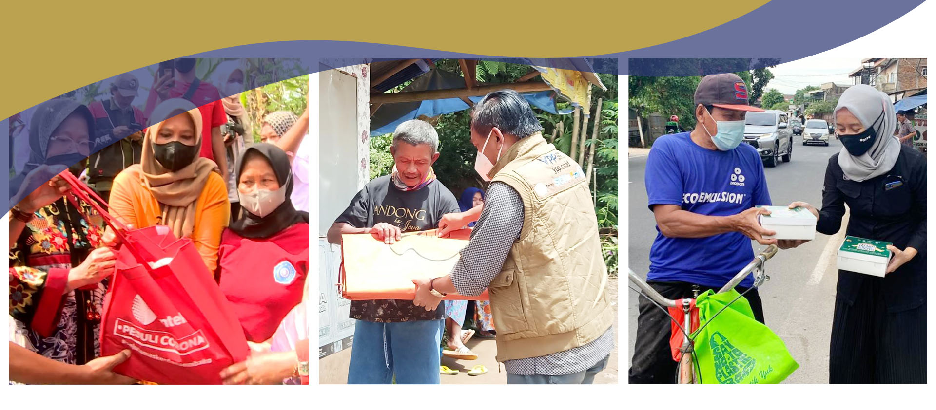 Penyaluran bantuan YPP